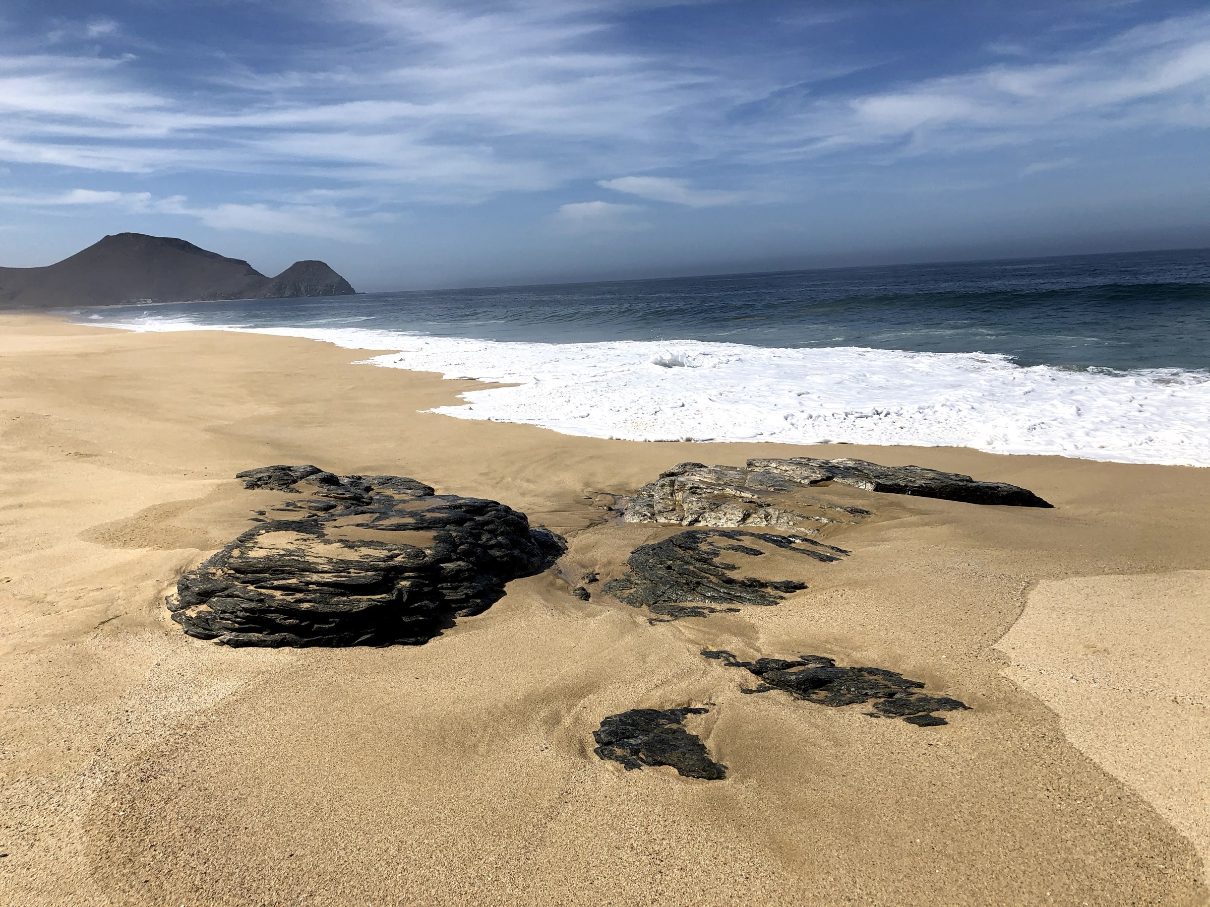 Wild beach, Baja California Sur